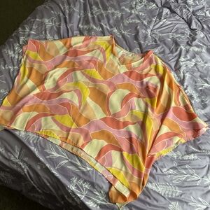 Belle by Kim Gravel Multicolor Abstract Top